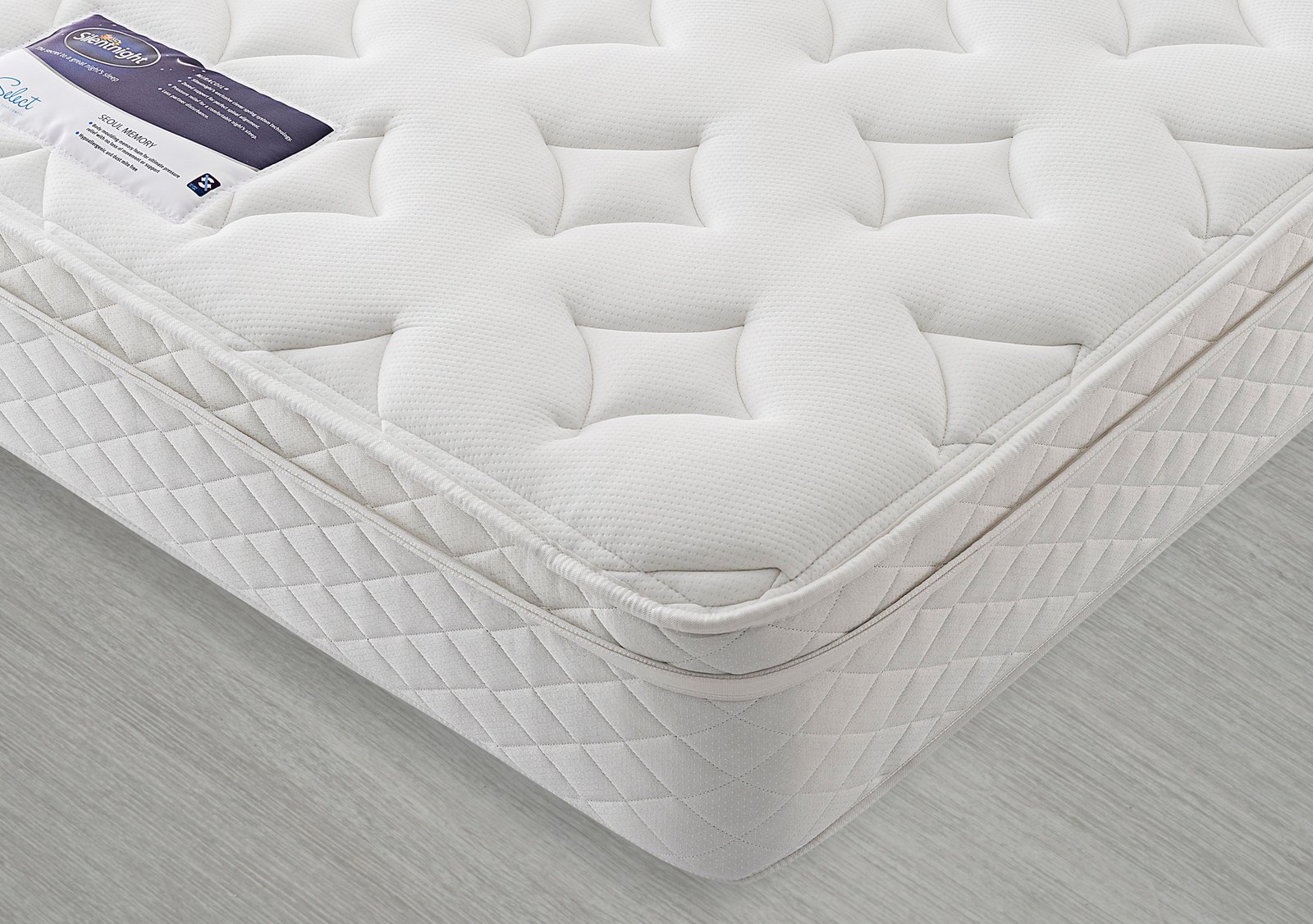 Miracoil Serenity Memory Cushion Top Mattress in  on Furniture Village
